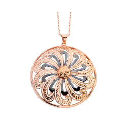 Authentic Shield Silver Necklace - Vip Jewelry