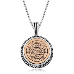 Silver Solomon's Seal Necklace - Vip Jewelry