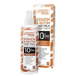 Softto Plus Keratin & Biotin Hair Milk - Softto Plus