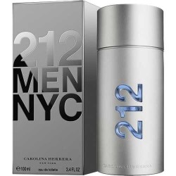 Carolina Herrera 212 Edt 100 ML Men's Perfume - 3