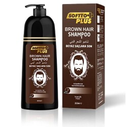 Softto Plus Brown Hair Shampoo 350 ML - Softto Plus