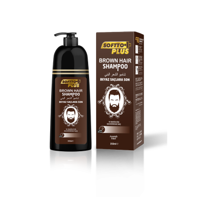 Softto Plus Brown Hair Shampoo 350 ML - 1